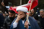 مراسم تشییع پیکر ۱۷ شهید جنگ رمضان در اصفهان