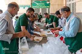 پخت و توزیع ۱۴ هزار پرس غذای گرم به مناسبت عید غدیر