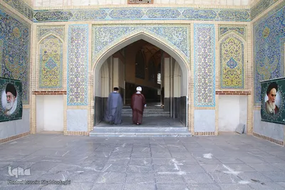 حجره طلبگی امام خمینی در مدرسه فیضیه قم
