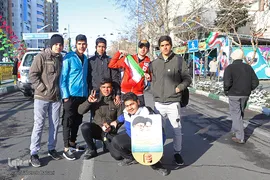 مراسم راهپیمایی یوم الله۲۲ بهمن در تهران