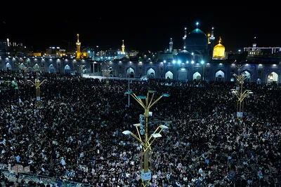 مراسم احیای شب بیست و سوم ماه مبارک رمضان در حرم مطهر رضوی