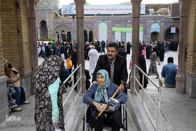 صحن و سرای حرم عبدالعظیم حسنی(ع)