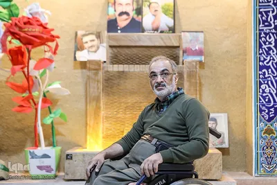 دیدار جمعی از مدیران و اعضای جهاددانشگاهی با جانبازان مرکز توانبخشی جانبازان ثارالله(ع)نبازان ثارالله(ع)