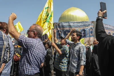 راهپیمایی «جمعه خشم و نصر» در تهران