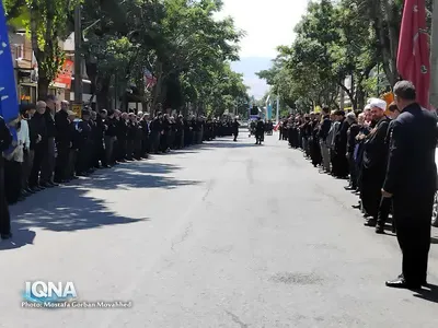 مراسم عزاداری خیابانی رحلت پیامبر اکرم (ص) در اهر