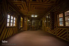 دهکده و مسجد چوبی در نیشابور
