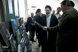 بازدید حجت‌الاسلام والمسلمین سیدعبدالفتاح نواب، نماینده ولی فقیه در امور حج و زیارت و سرپرست حجاج ایرانی از ایکنا