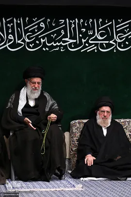 مراسم عزاداری شب عاشورای حسینی در حسینیه امام‌خمینی(ره)