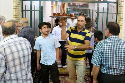  آیین جزء خواني قرآن کریم عربهای مقیم دولت آباد ری