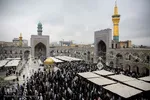 اقامه نماز عید فطر در حرم مطهر رضوی‎
