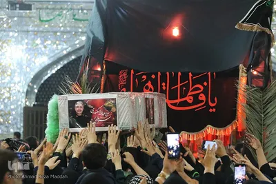 حسینیه ایران؛ مراسم عزاداری شب عاشورای حسینی در سیدعلاءالدین حسین(ع)‎‎