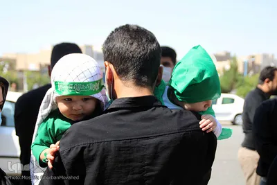 مراسم شیرخوارگان حسینی در اهر