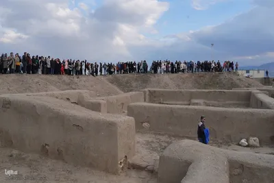 جشن نوروزگاه در تپه حسنلو نقده‎