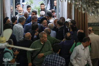مراسم ترحیم حاجیه خانم فلسفی، همسر مرحوم آیت‌الله مصطفی مسجدجامعی