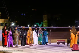 تعزیه «سوگ آزادگی» در بوستان آب و آتش