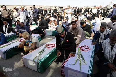 بازگشت پیکرهای 35 شهید دوران دفاع مقدس