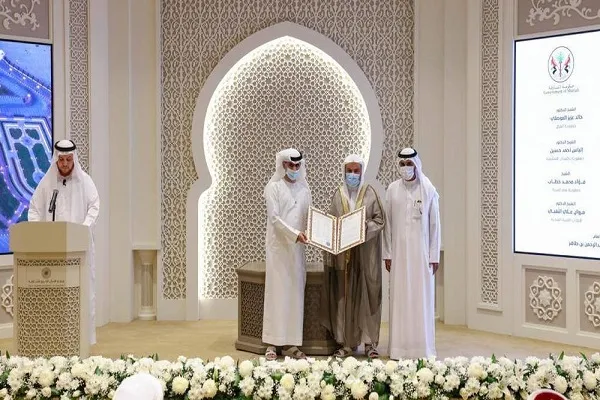 بالصور....مجمع القرآن بالشارقة يحتفل بتحقيق السند العراقي