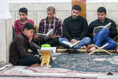 جزءخوانی قرآن در حمیدیه