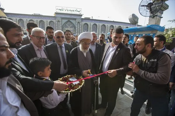 افتتاح پانزدهمین نمایشگاه بین‌المللی کتاب کربلا
