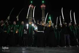 آیین سنتی مشق شمشیر در قم