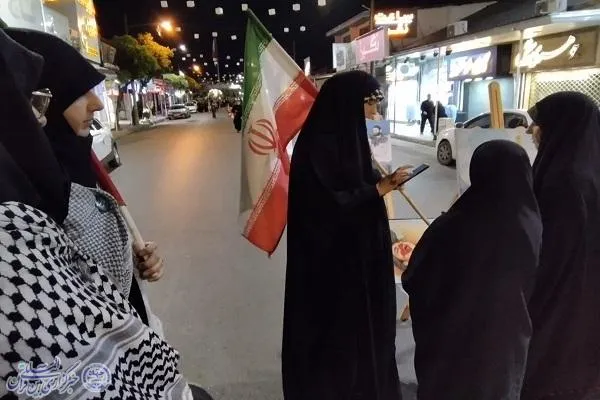 شب‌های وفاداری در بابلسر؛ شکوه اجتماع مردمی در میدان شهدا و بیعت با رهبری