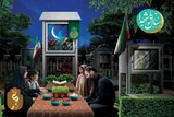 برگزاری مراسم تحویل سال ۱۴۰۴ در گلزار شهدای قزوین