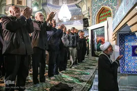 مراسم سوگواری رحلت پیامبر اعظم(ص) و شهادت امام حسن مجتبی(ع) در حرم عبدالعظیم حسنی(ع)