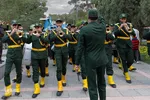 مراسم هفتمین روز شهادت سردار زاهدی در اصفهان