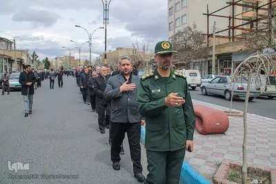 مراسم عزاداری و سوگواری شهادت حضرت علی(ع) در شهرستان اهر