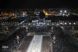 مراسم خطبه خوانی شب شهادت امام رضا(ع)