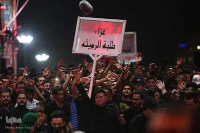 عزاداری شب اربعین در کربلا