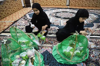 مراسم سينی حضرت قاسم(ع) در اهواز
