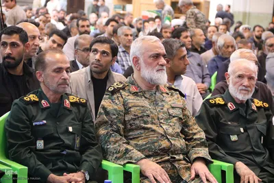 مراسم گرامیداشت نخستین سالگرد شهادت سردار سرلشکر پاسدار غلامحسین غیب‌پرور در شیراز