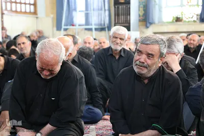 سوگواری شهادت امیرالمومنین-مسجد حاج تقی خان اراک/عکاس:طه نظیری