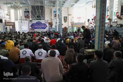 همایش بزرگ اقتدار بسیج در شهرستان اهر