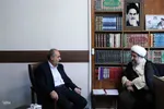 دیدار استاندار جدید آذربایجان شرقی با امام جمعه تبریز‎