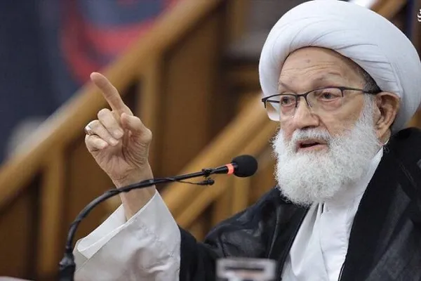 آية الله قاسم يطالب السلطات البحرينية بالتوقف عن محاربة الشعائر الحسينية