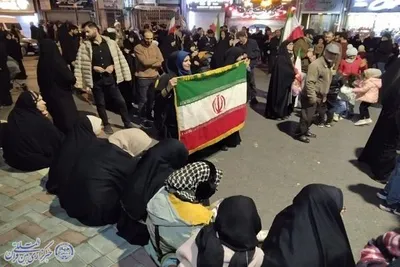 سی و یکمین شب اجتماع و راهپیمایی مردم بابلسر