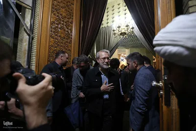 مراسم ختم همسر آیت الله سیستانی در تهران