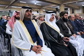 دیدار مسئولان نظام و سفرای کشورهای اسلامی با رهبر معظم انقلاب اسلامی