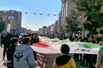 تجلی حضور کاشانی‌ها در راهپیمایی ۲۲ بهمن