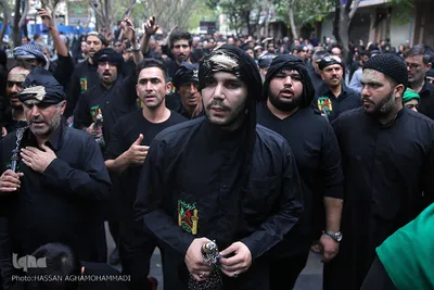 مراسم عزاداری تاسوعای حسینی در بازار تهران