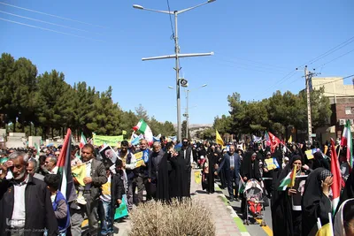 راهپیمایی روز جهانی قدس در بیرجند