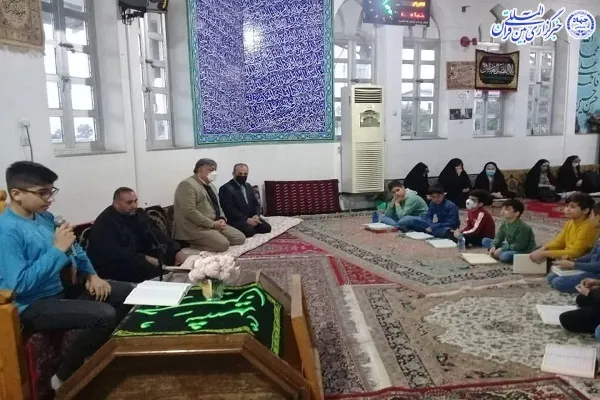 ...تشریح فعالیت های خانه قرآن شهید آیت الله توسلی هادی شهر...
