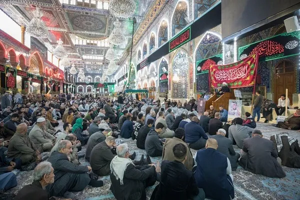 تقرير مصور | إحیاء ذكرى إستشهاد السيدة فاطمة الزهراء(ع) في كربلاء