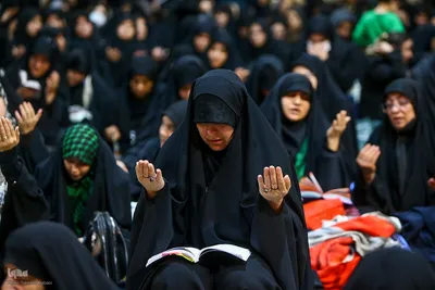 مراسم احیای شب نوزدهم ماه رمضان در مسجد جامع واوان