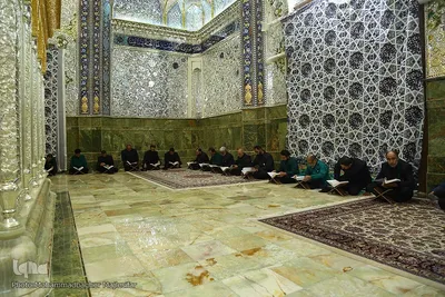 آیین ختم قرآن به نیت شهدای خدمت در اصفهان