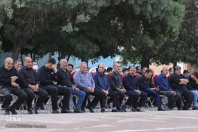 مراسم وداع با پیکر مطهر سروان شهید«رضا کریمی» در تیپ ۵۵ هوابرد شیراز