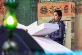 حضور قاری نوجوان کرمانشاهی در فینال جشنواره تلاوت‌های تقلیدی