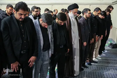 مراسم سوگواری سالروز شهادت امیرالمؤمنین در حسینیه امام خمینی